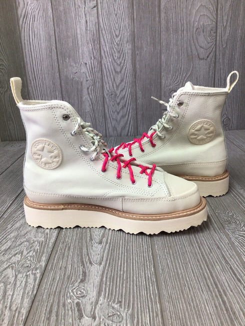 Converse Chuck Taylor Crafted Boot Hi Egret Boots Size 7.5 New with box